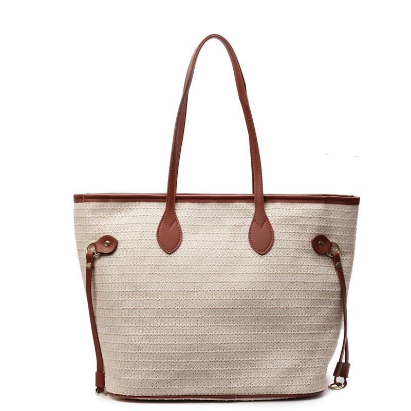 Retro large-capacity straw bag women s bag 2025 summer new shoulder underarm tote bag fashionable and simple beach bag темно-коричневого
Retro large-capacity straw bag women s bag 2025 summer new shoulder underarm tote bag fashionable and simple beach bag темно-коричневого