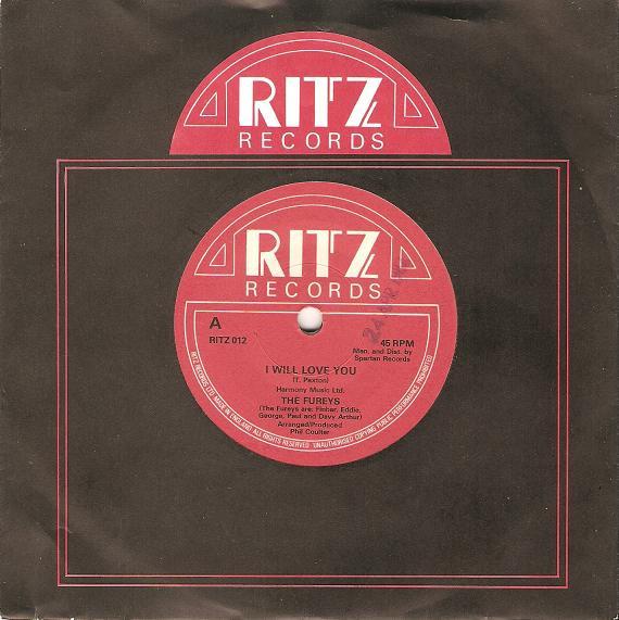 7inch Record FUREYS I Will Love You Everytime When We RITZ012 RITZ RECORDS 1982 UK Pop Used
7inch Record FUREYS I Will Love You Everytime When We RITZ012 RITZ RECORDS 1982 UK Pop Used