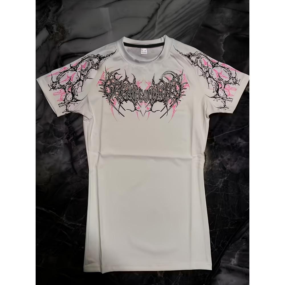 Fitness Short-Sleeve T-Shirts, Slim-Fit Muscle Training Tops for Men and Women, Stretchable Quick-Dry Moisture-Wicking Fabric XXL
Fitness Short-Sleeve T-Shirts, Slim-Fit Muscle Training Tops for Men and Women, Stretchable Quick-Dry Moisture-Wicking Fabric XXL