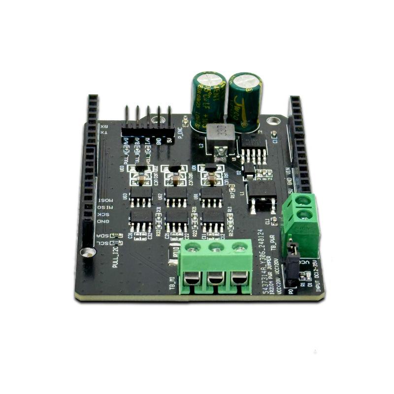 For SimpleFOC Shield V2.0.4 Motor Controller Board for Arduino NNO and For Stm32 For BLDC FOC Driver with IR2104 and INA240 China Mainland
For SimpleFOC Shield V2.0.4 Motor Controller Board for Arduino NNO and For Stm32 For BLDC FOC Driver with IR2104 and INA240 China Mainland