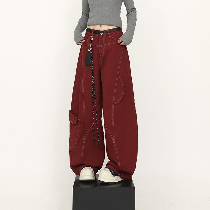 Women s American Retro Red Scimitar Jeans - Deconstructed Wide-Leg Workwear Pants Double Extra Large
Women s American Retro Red Scimitar Jeans - Deconstructed Wide-Leg Workwear Pants Double Extra Large