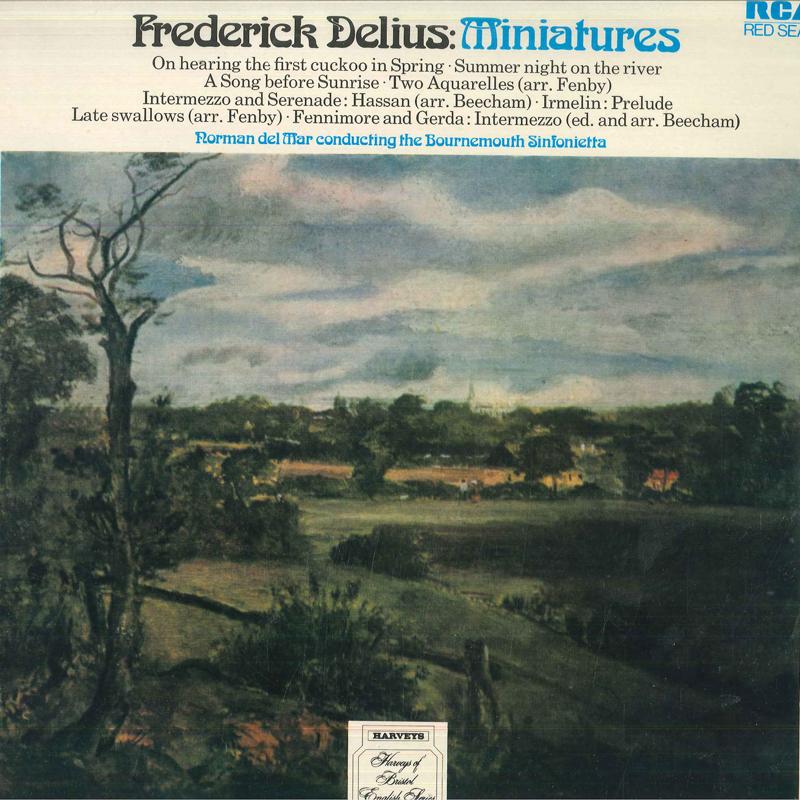 LP Record FREDERICK DELIUS NORMAN DEL MAR B Miniatures RL25079 RCA RED SEAL 1977 UK Classical Used
LP Record FREDERICK DELIUS NORMAN DEL MAR B Miniatures RL25079 RCA RED SEAL 1977 UK Classical Used