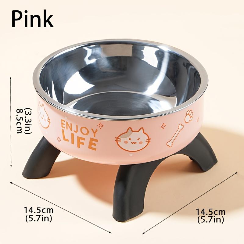 Stainless Steel Non-Slip Pet Bowl - Elevated, Spill-Proof Design for Small Dogs & Cats with Cute Pattern рожевий
Stainless Steel Non-Slip Pet Bowl - Elevated, Spill-Proof Design for Small Dogs & Cats with Cute Pattern рожевий