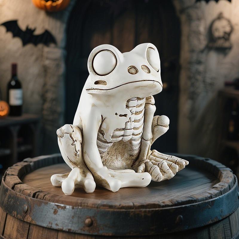 Декорации на Хэллоуин в виде лягушки-черепа One size бежевый
Декорации на Хэллоуин в виде лягушки-черепа One size бежевый