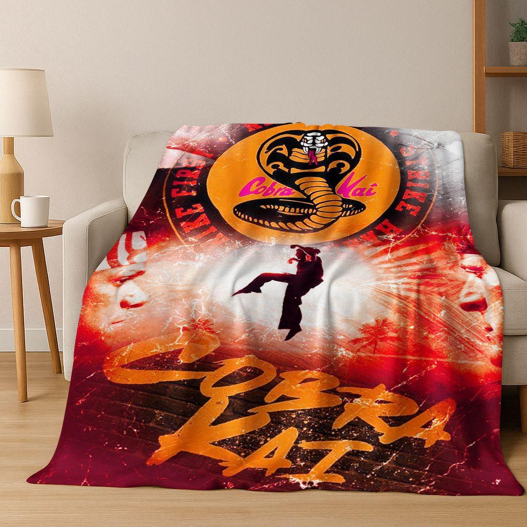 Cobra Kai Karate Daniel LaRusso Johnny Art Flannel Blanket,Cozy Soft Throw Blanket for Home Bedroom Bed Sofa Picnic Cover Gift 130x150cm
Cobra Kai Karate Daniel LaRusso Johnny Art Flannel Blanket,Cozy Soft Throw Blanket for Home Bedroom Bed Sofa Picnic Cover Gift 130x150cm