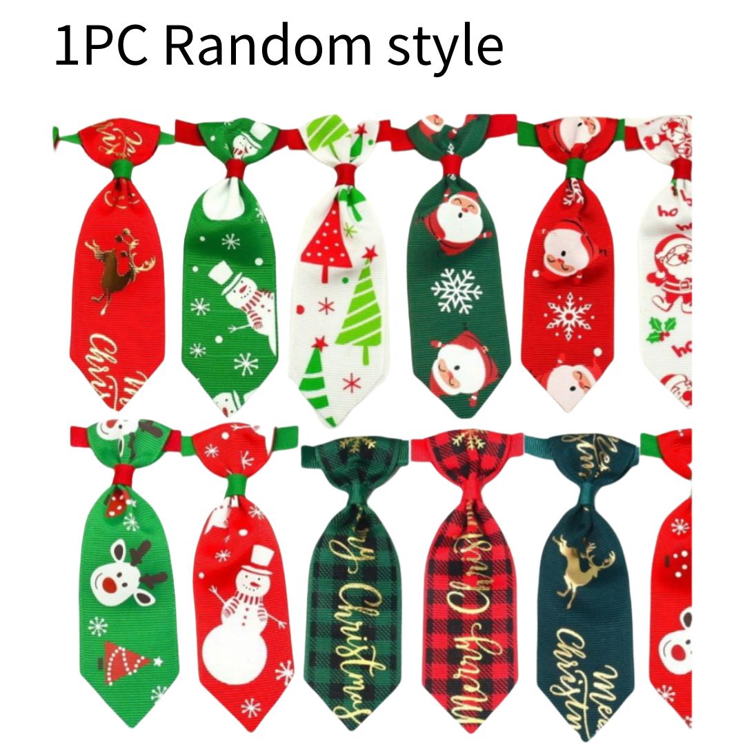 Christmas Elements Pet Puppy Dog Ties with Adjustable Collar X-mas Charms Ties for Small Pet Cats Small Dog Puppy Random Style
Christmas Elements Pet Puppy Dog Ties with Adjustable Collar X-mas Charms Ties for Small Pet Cats Small Dog Puppy Random Style
