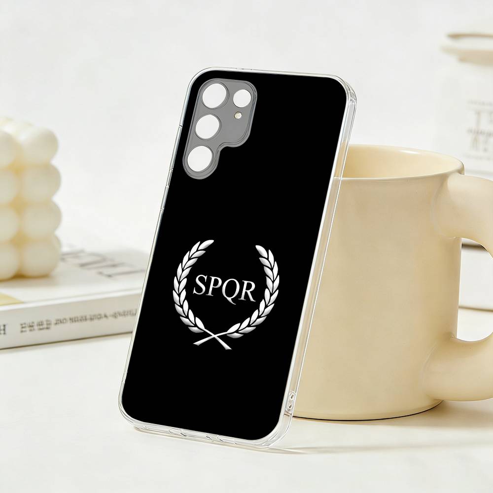 Roman E-Empire SPQR Phone Case For Samsung S26, S25,S24,S21,S22,S23,S30,Ultra,Plus,5G,Transparent Cover Samsung S21Ultra
Roman E-Empire SPQR Phone Case For Samsung S26, S25,S24,S21,S22,S23,S30,Ultra,Plus,5G,Transparent Cover Samsung S21Ultra