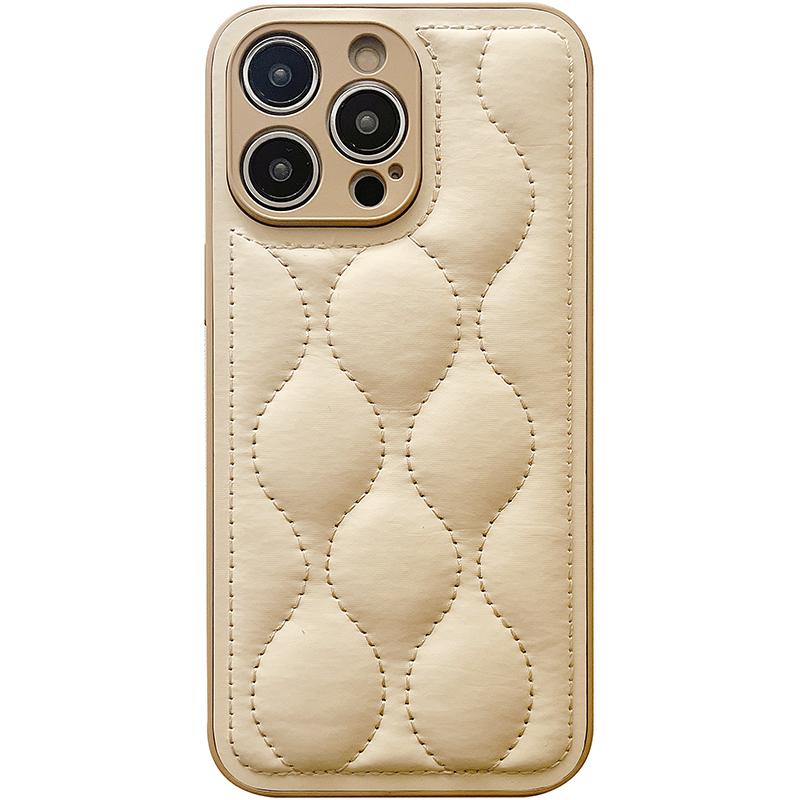 Ins Wave Curve Beige Down Jacket Phone Case For iPhone Air 13 11 12 14 15 Plus 16 17 Pro Max Leather Silicone Shockproof Cover iPhone 12 Pro
Ins Wave Curve Beige Down Jacket Phone Case For iPhone Air 13 11 12 14 15 Plus 16 17 Pro Max Leather Silicone Shockproof Cover iPhone 12 Pro