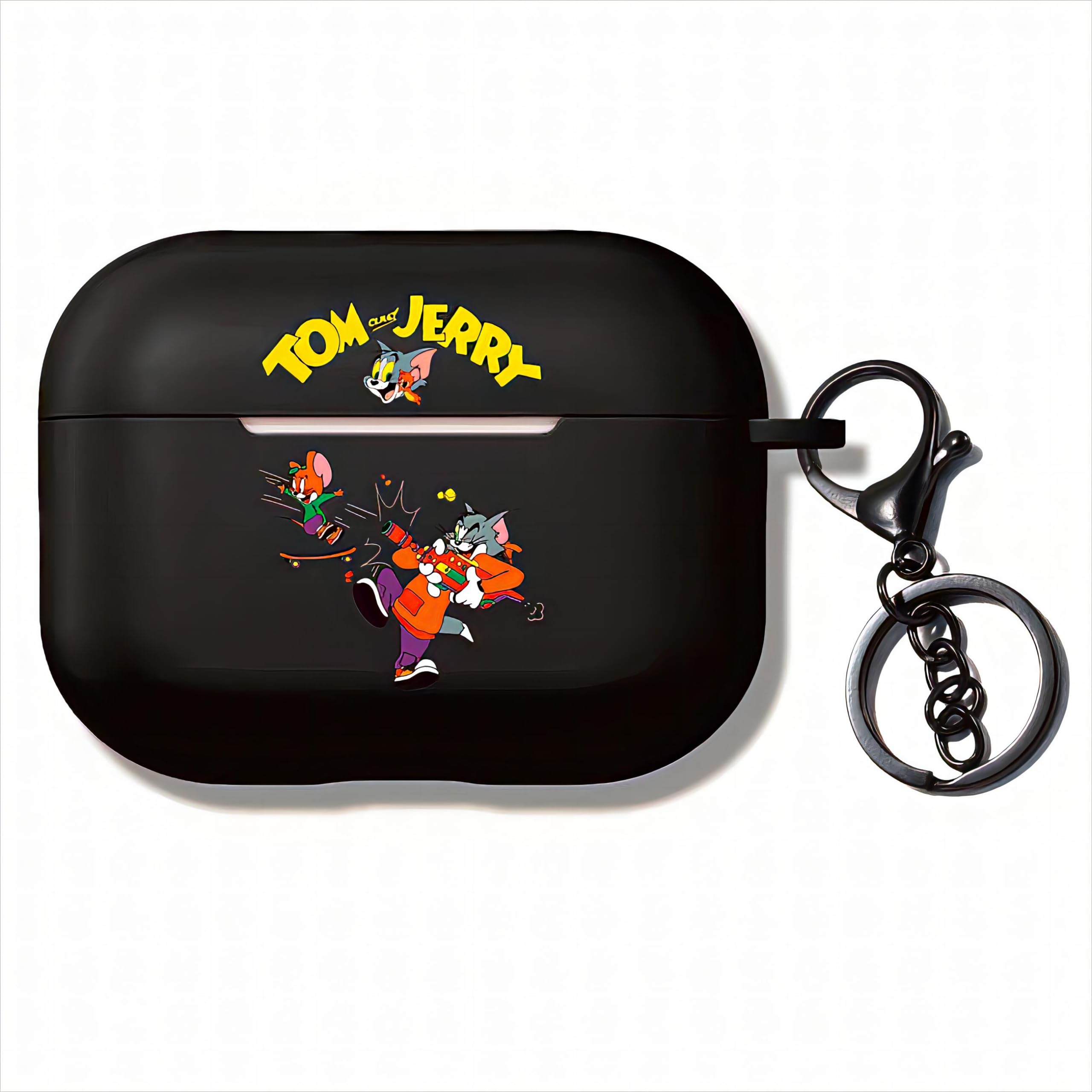 Airpods Case Tom and Jerry AirPods Case Airpods Pro Case Silicone Protective Case with Carabiner Full Protective Cover Character Anime Cartoon Thin чёрный
Airpods Case Tom and Jerry AirPods Case Airpods Pro Case Silicone Protective Case with Carabiner Full Protective Cover Character Anime Cartoon Thin чёрный