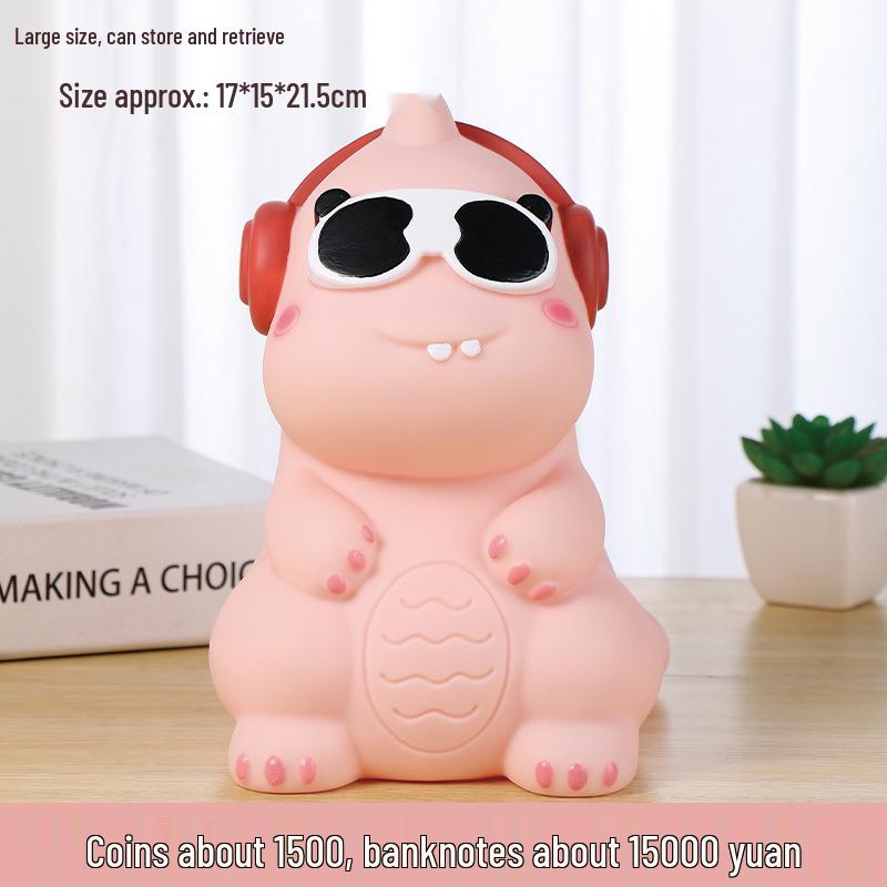 2024 Best-Selling Dinosaur Vinyl Piggy Bank – Drop-Resistant Design for Kids, No Withdrawal Feature Deposit Only
2024 Best-Selling Dinosaur Vinyl Piggy Bank – Drop-Resistant Design for Kids, No Withdrawal Feature Deposit Only
