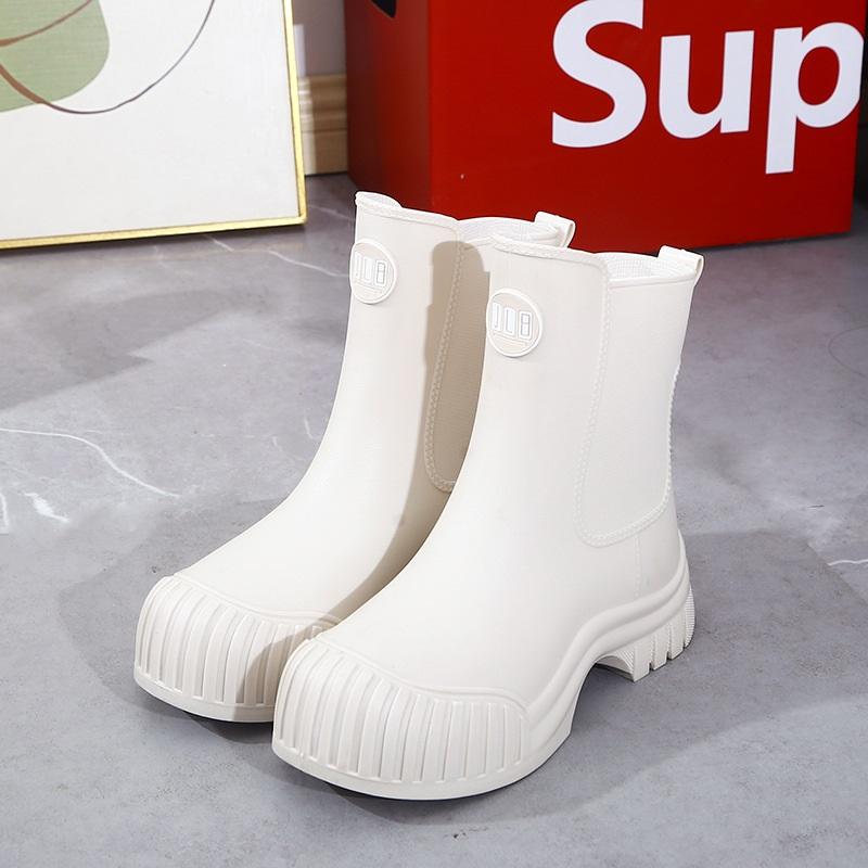 Женские модные уличные водонепроницаемые и противоскользящие ботинки на толстой подошве с промежуточной подошвой и резиновая обувь 41 покинуть белый
Женские модные уличные водонепроницаемые и противоскользящие ботинки на толстой подошве с промежуточной подошвой и резиновая обувь 41 покинуть белый