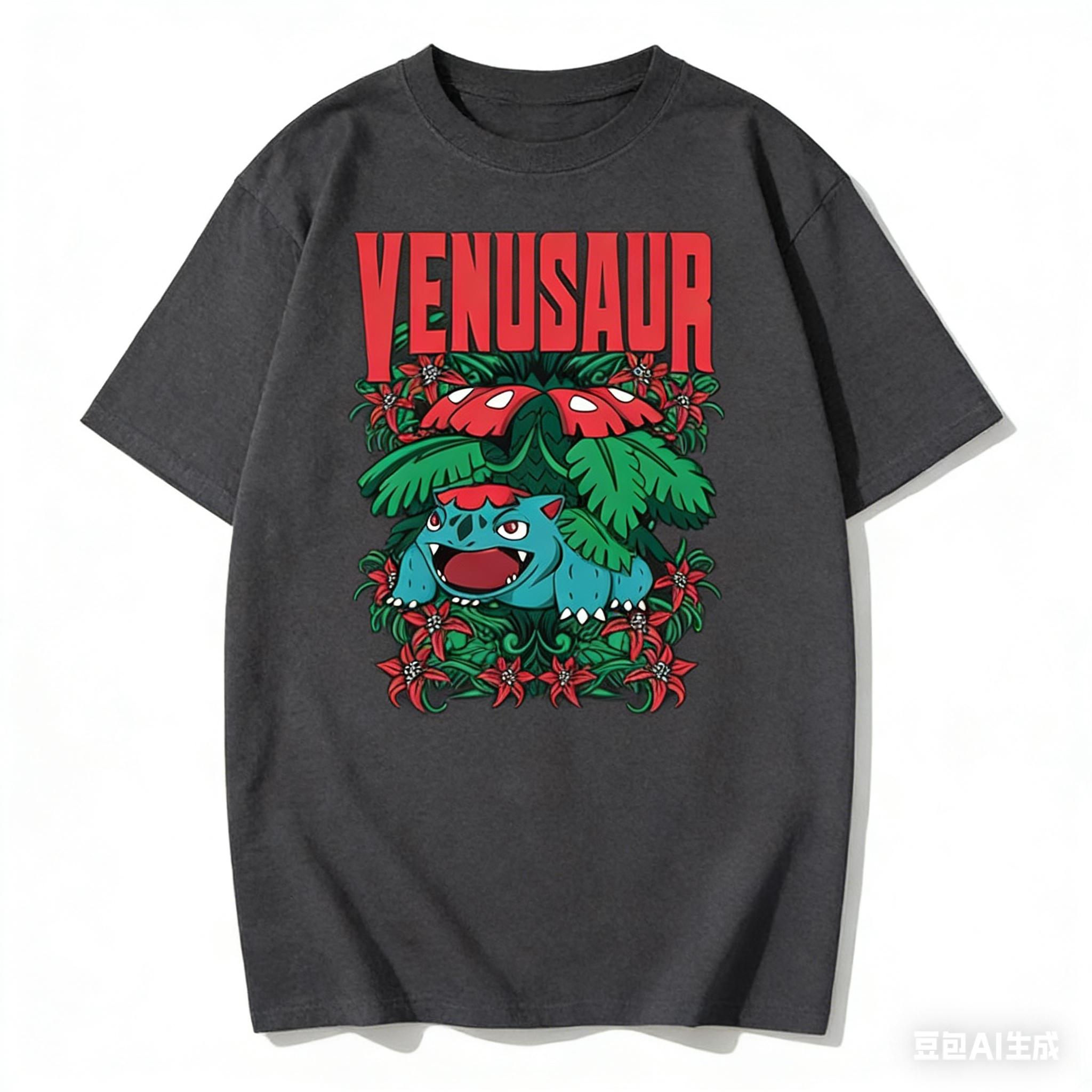 Anime Pokémon Venusaur Vintage Tshirt Unisexs and Womens Cotton Summer Clothing Breathable Fashion Round Neck Short Sleeve Top M
Anime Pokémon Venusaur Vintage Tshirt Unisexs and Womens Cotton Summer Clothing Breathable Fashion Round Neck Short Sleeve Top M