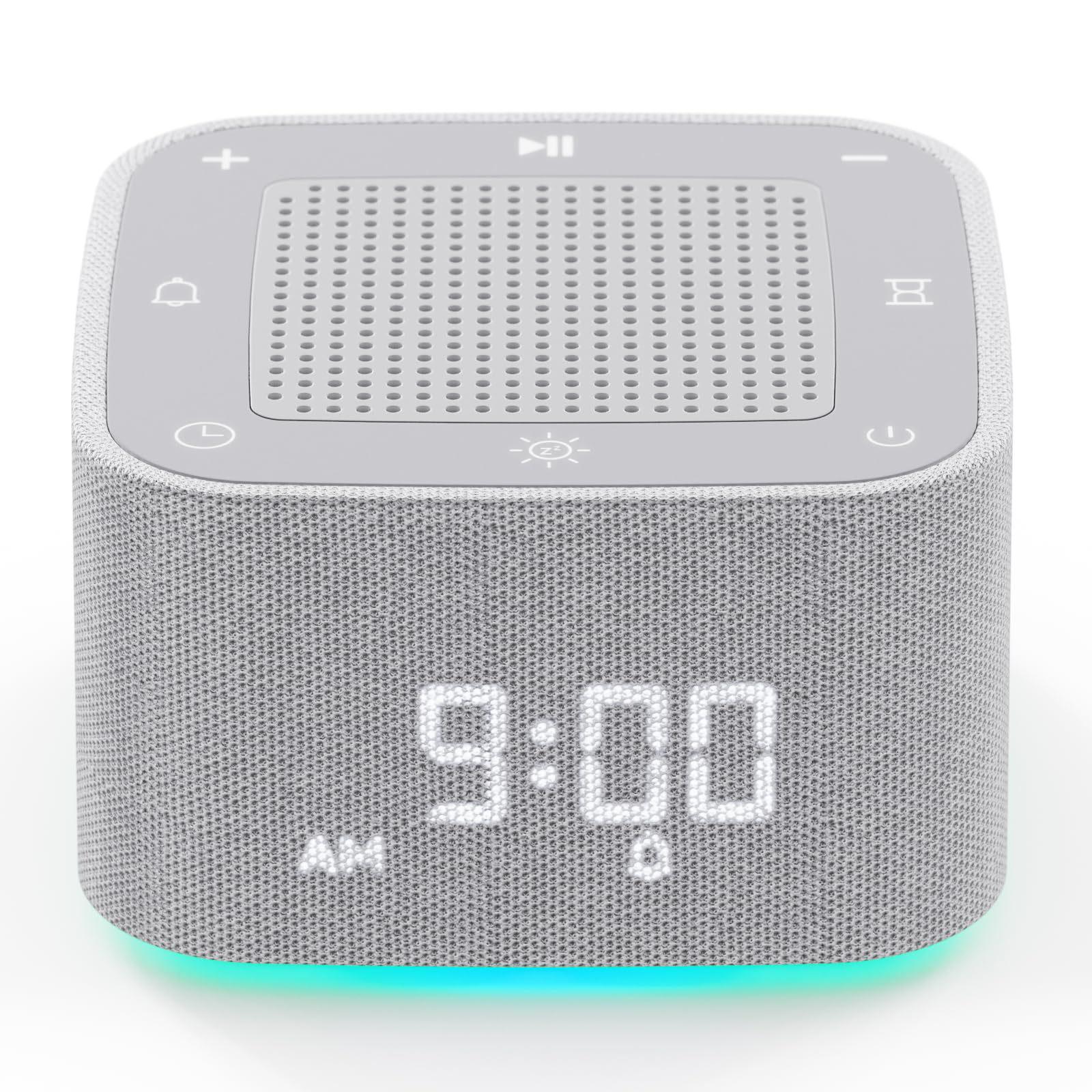 32-Sound White Noise Alarm Clock with Soothing Night Light
32-Sound White Noise Alarm Clock with Soothing Night Light