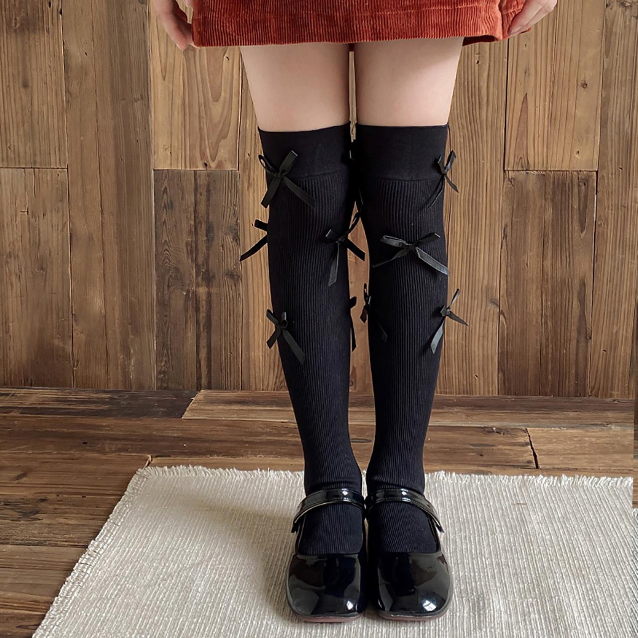 Kids Bow Long Socks Spring Autumn Soft Cotton Knee High Socks For Girls Toddler Solid Color Sock 42cm чёрный
Kids Bow Long Socks Spring Autumn Soft Cotton Knee High Socks For Girls Toddler Solid Color Sock 42cm чёрный