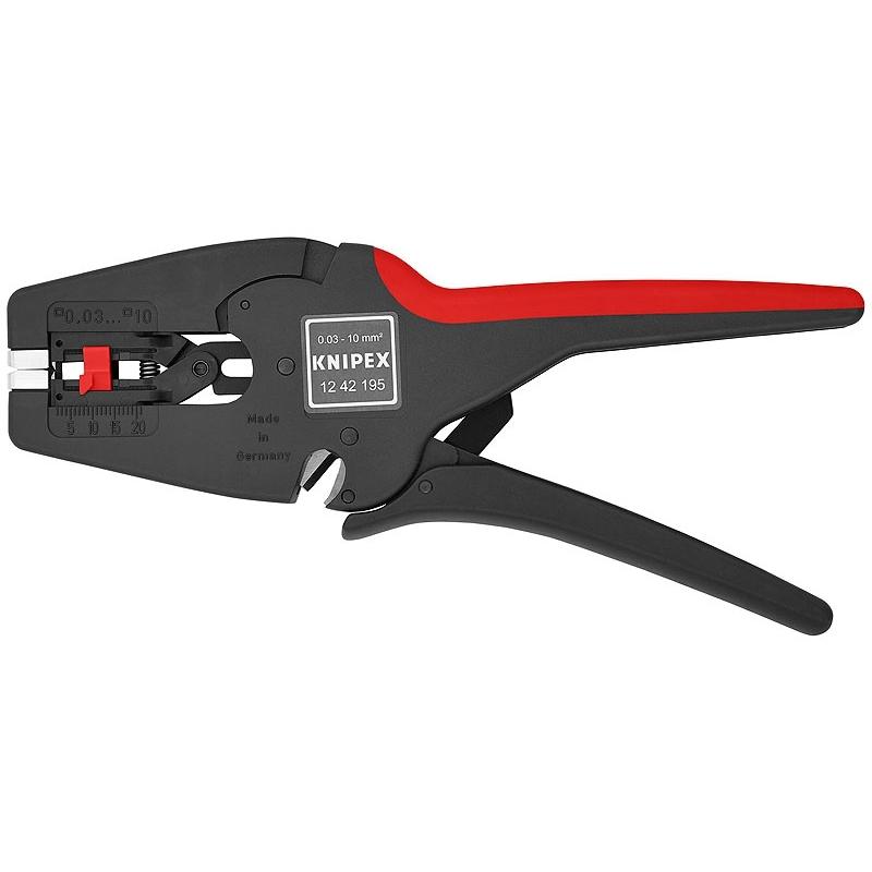 Стриппер Автоматический Многофункциональный Knipex Multistrip 10 0 03-10 мм2 Awg 32-8 195 мм
Стриппер Автоматический Многофункциональный Knipex Multistrip 10 0 03-10 мм2 Awg 32-8 195 мм