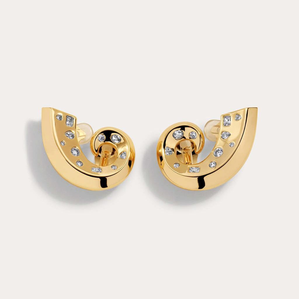 Digadagu Conch Rhinestone Animal Stud Earrings Stainless Steel Geometric Earrings Women s Simple Daily Zircon Accessories золотий
Digadagu Conch Rhinestone Animal Stud Earrings Stainless Steel Geometric Earrings Women s Simple Daily Zircon Accessories золотий