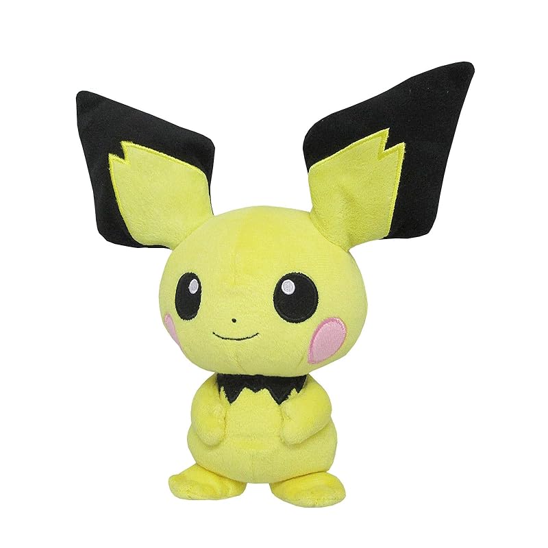 Sanei Boeki Pokemon ALL STAR COLLECTION Pichu (S) W19 x D9 x H21cm Plush Toy Pokemon PP25
Sanei Boeki Pokemon ALL STAR COLLECTION Pichu (S) W19 x D9 x H21cm Plush Toy Pokemon PP25