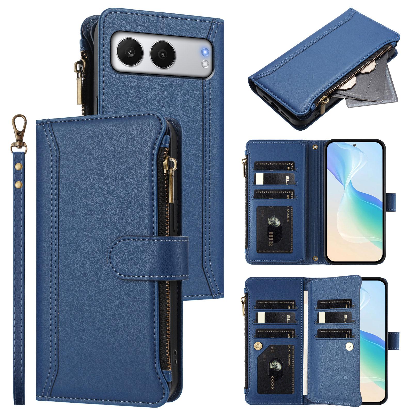 For OnePlus Nord 4 Leather Case 9 Card Slots Zipper Wallet Stand Phone Cover with Wrist Strap Black
For OnePlus Nord 4 Leather Case 9 Card Slots Zipper Wallet Stand Phone Cover with Wrist Strap Black