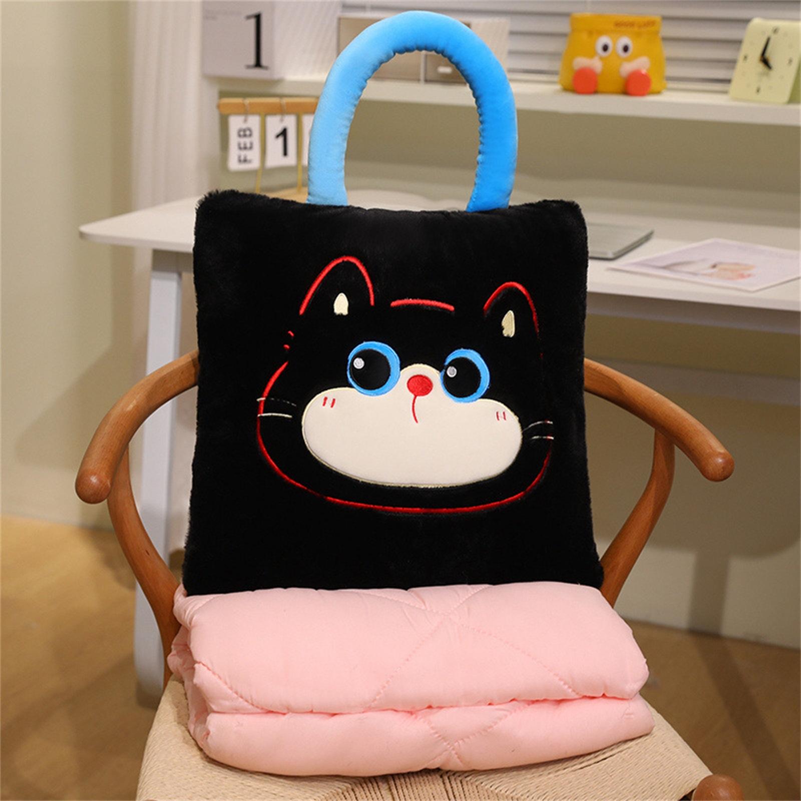 Plush Black Chocolate Conditioning Blanket, Cute Cartoon Rectangular Throw Pillow Blanket, Plush Nap Blanket One Size
Plush Black Chocolate Conditioning Blanket, Cute Cartoon Rectangular Throw Pillow Blanket, Plush Nap Blanket One Size