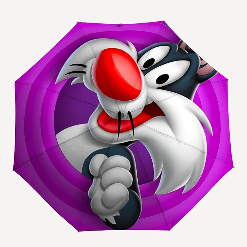 1pc Looney Tunes Sylvester Automatic Open/Close Folding Umbrella, Windproof 8-Rib Construction, Lightweight Travel Umbrella for Women/Men 13
1pc Looney Tunes Sylvester Automatic Open/Close Folding Umbrella, Windproof 8-Rib Construction, Lightweight Travel Umbrella for Women/Men 13