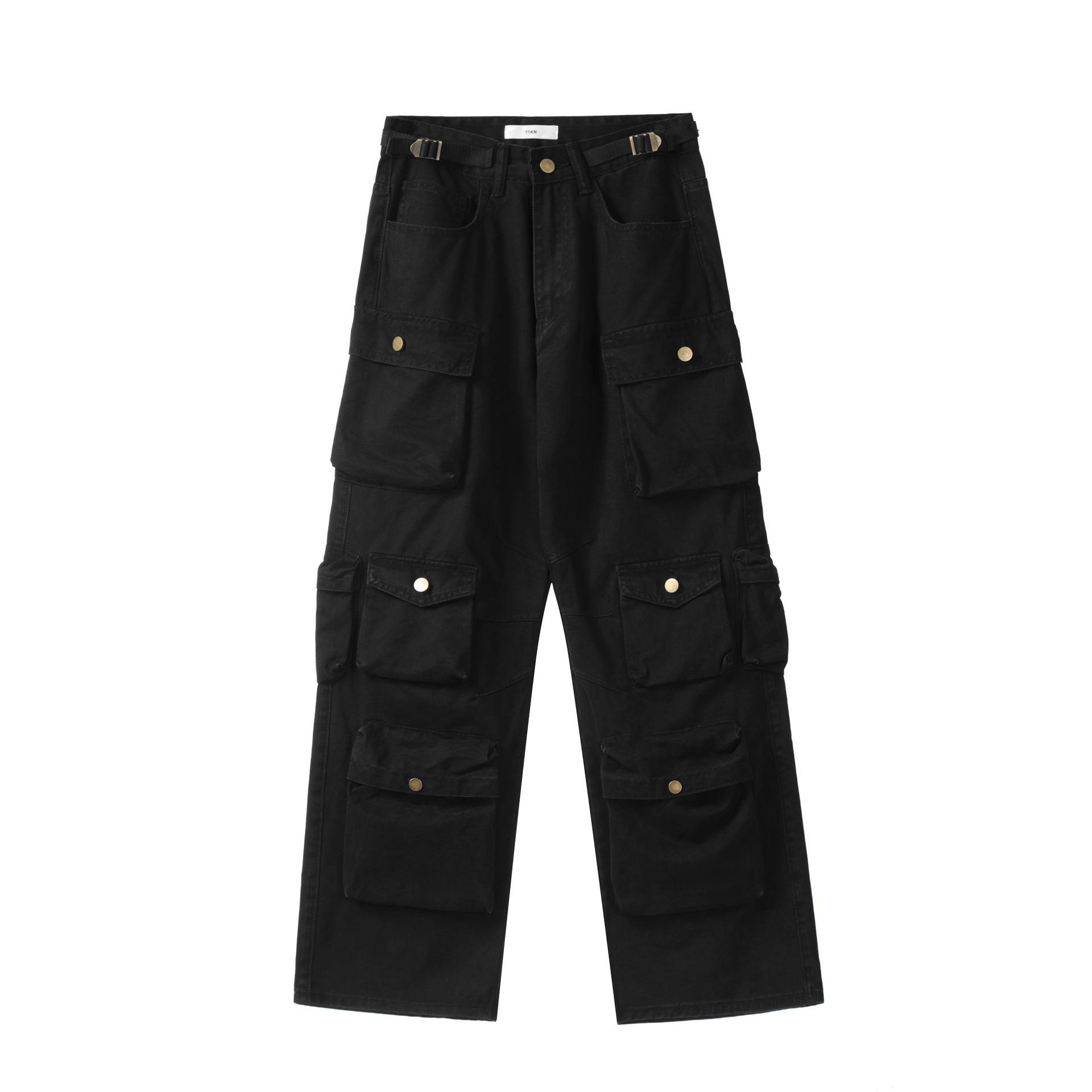 Unisex Heavyweight Multi-Pocket Wide-Leg Cargo Pants – Street Style Casual S чорний
Unisex Heavyweight Multi-Pocket Wide-Leg Cargo Pants – Street Style Casual S чорний