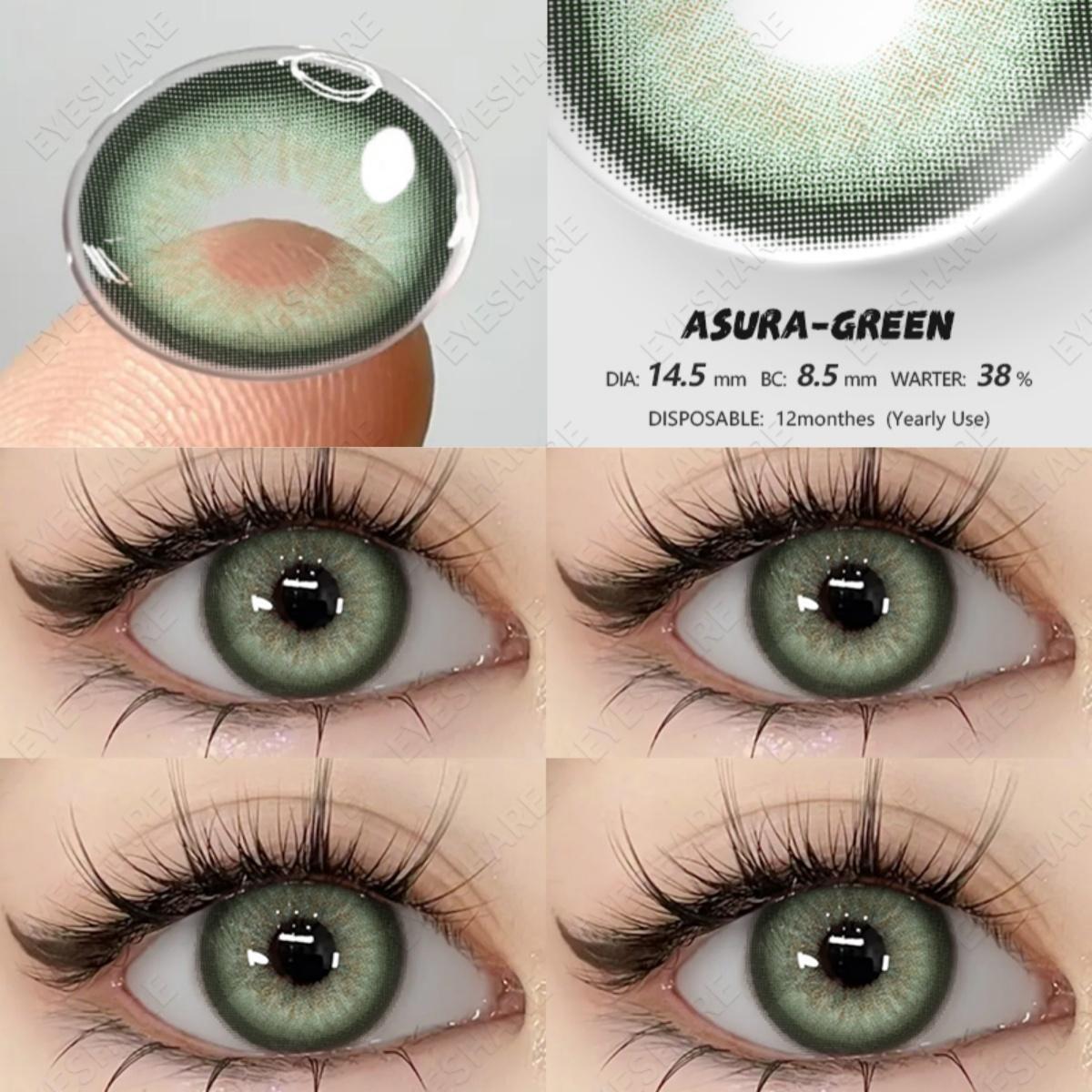 Цветные контактные линзы EYESHARE, сапфировые линзы для очков, небесно-голубые контактные линзы, коричневые линзы, серые контактные линзы натурального цвета, 1 пара 0
Цветные контактные линзы EYESHARE, сапфировые линзы для очков, небесно-голубые контактные линзы, коричневые линзы, серые контактные линзы натурального цвета, 1 пара 0