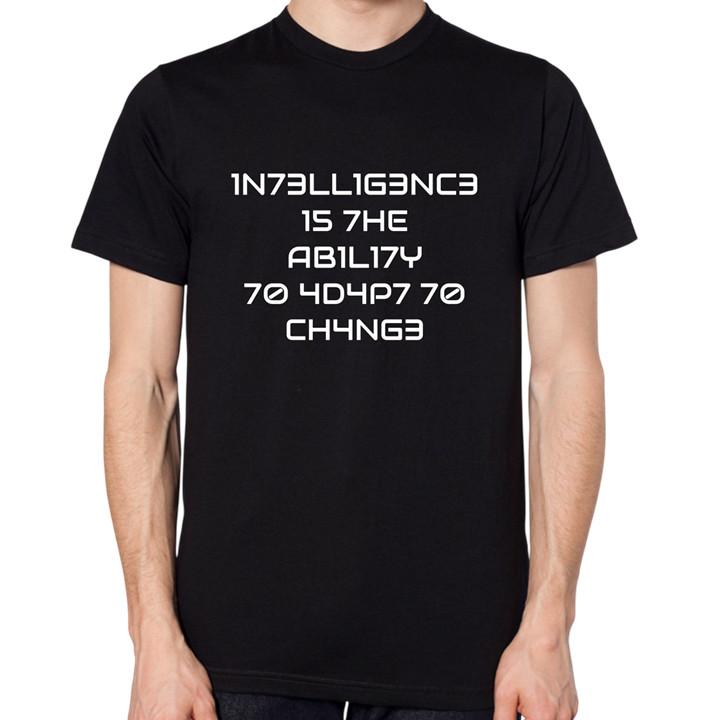 Intelligence Is The Ability To Adapt To Change T-Shirt 5XL різнокольоровий
Intelligence Is The Ability To Adapt To Change T-Shirt 5XL різнокольоровий