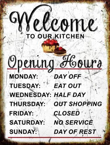 Welcome To Our Kitchen retro vintage style metal signplaque man cave shedAluminum 30x40cm(11.8x15.7inch)
Welcome To Our Kitchen retro vintage style metal signplaque man cave shedAluminum 30x40cm(11.8x15.7inch)