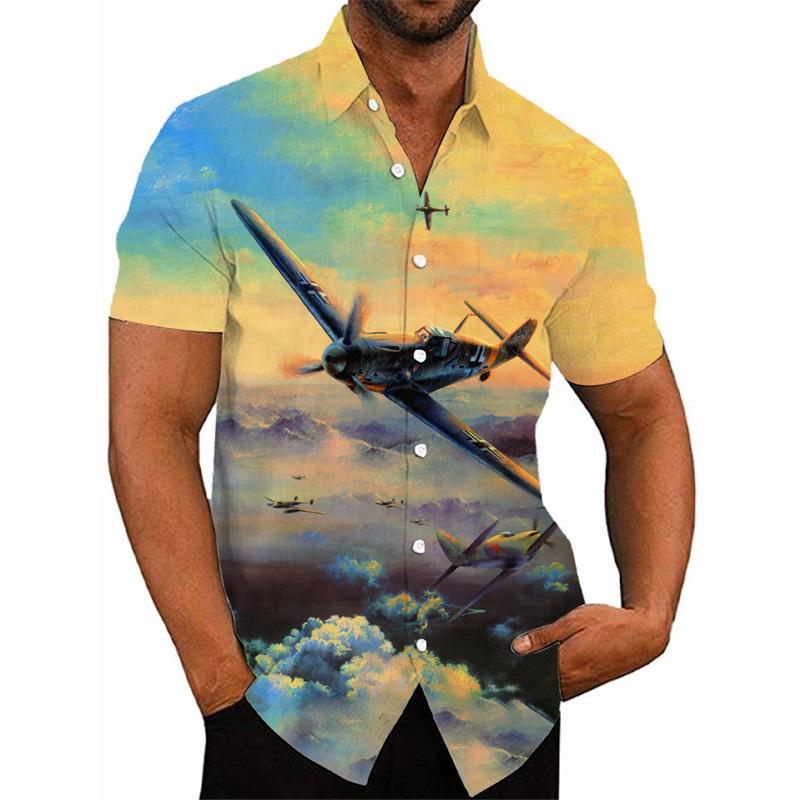 3d Print Fighter Plane Graphic Shirt For Men Summer Casual Oversized Hawaiian Shirts & Blouses Streetwear Men s Button Up Shirt L
3d Print Fighter Plane Graphic Shirt For Men Summer Casual Oversized Hawaiian Shirts & Blouses Streetwear Men s Button Up Shirt L