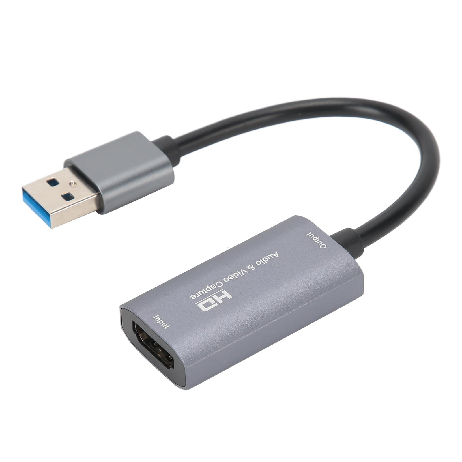 Карта захвата для HDMI на USB2.0 4K 1080P High Definition для видеозаписи Серая
Карта захвата для HDMI на USB2.0 4K 1080P High Definition для видеозаписи Серая