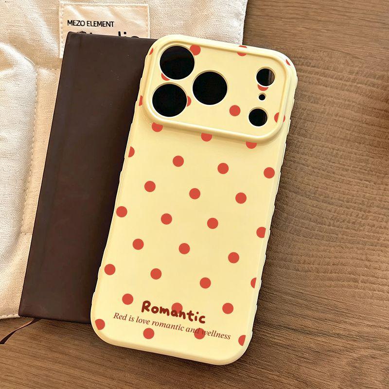 Large Red Polka Dot Heart Edge Soft Case for Apple 17 Pro Max/15/16 Pro/13/14 Phone iPhone 16
Large Red Polka Dot Heart Edge Soft Case for Apple 17 Pro Max/15/16 Pro/13/14 Phone iPhone 16