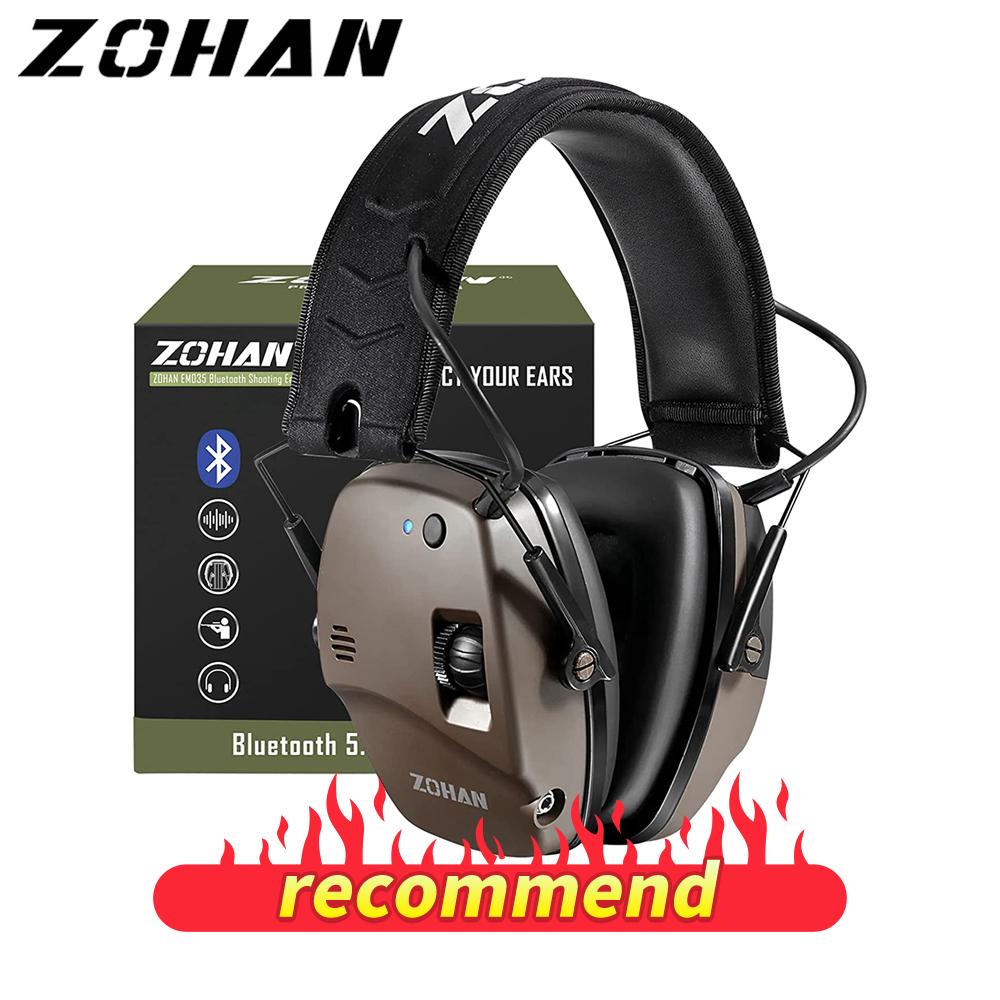 ZOHAN 5,0 Bluetooth электронные тактические наушники для стрельбы защита слуха активное шумоподавление с охотничьим диапазоном
ZOHAN 5,0 Bluetooth электронные тактические наушники для стрельбы защита слуха активное шумоподавление с охотничьим диапазоном