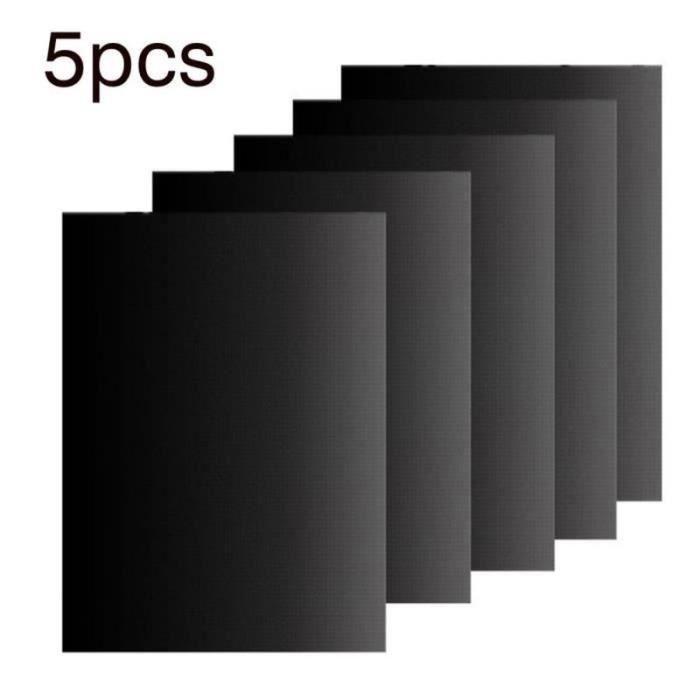 Set de 5 Tapis de Cuisson pour Barbecue et Four- 40cm*33cm Feuilles Anti-adhérent de BBQ et Feuilles de Cuisson réutilisable
Set de 5 Tapis de Cuisson pour Barbecue et Four- 40cm*33cm Feuilles Anti-adhérent de BBQ et Feuilles de Cuisson réutilisable