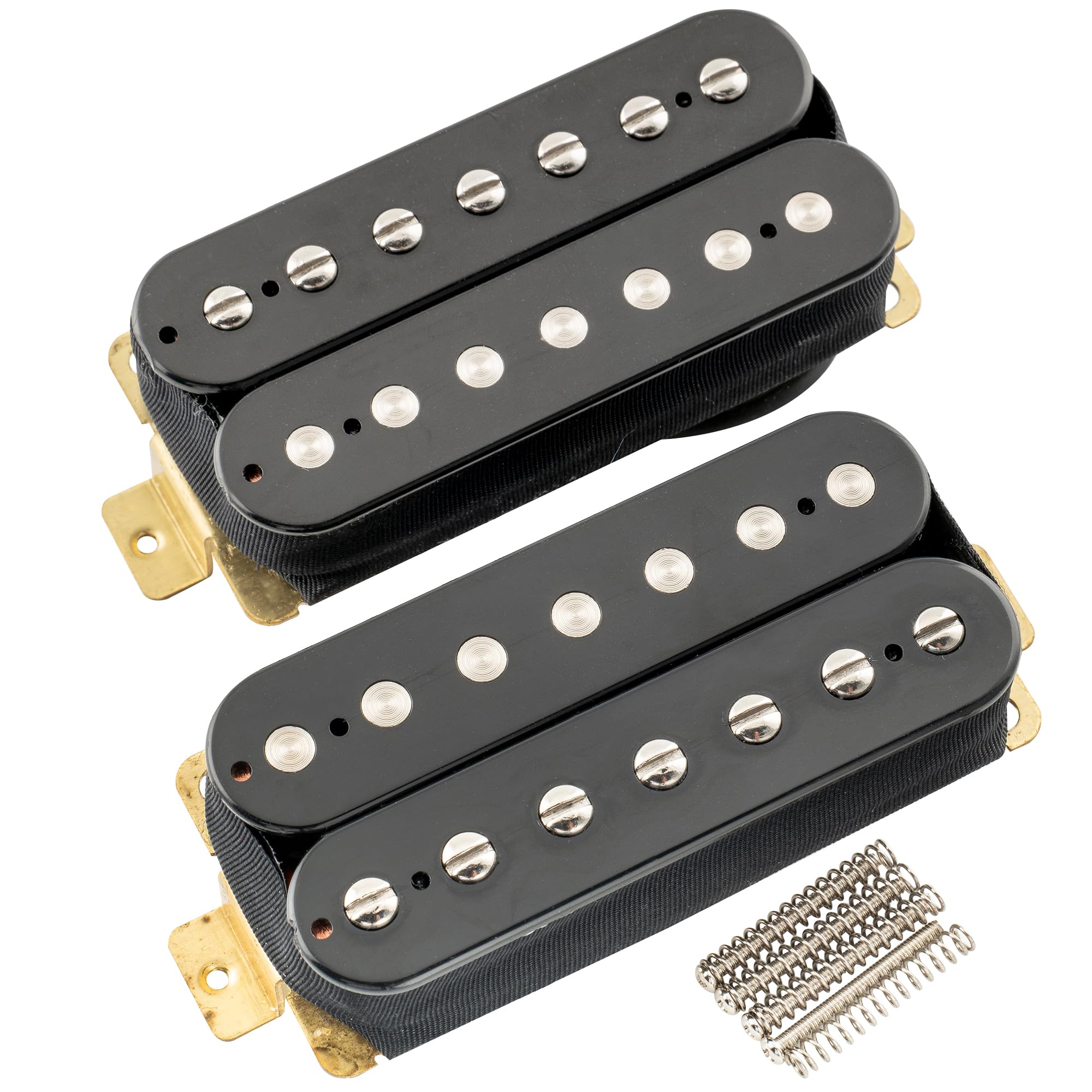 Artec HBA117 Alnico 5 Open Type Humbucker Pickup Set for Electric Black of 7-String Guitar, (Set 2)
Artec HBA117 Alnico 5 Open Type Humbucker Pickup Set for Electric Black of 7-String Guitar, (Set 2)