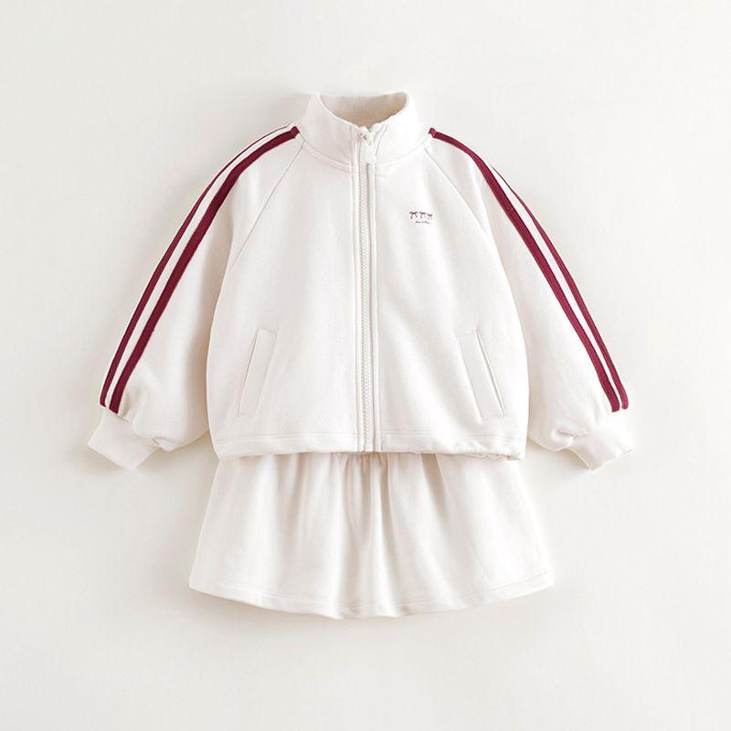 Mark Jenny Girls Stand-Up Collar Sweatshirt and Skirt Sports Suit Kidsren s Suit 2026 Spring New Style 250159 Iceberg White 160
Mark Jenny Girls Stand-Up Collar Sweatshirt and Skirt Sports Suit Kidsren s Suit 2026 Spring New Style 250159 Iceberg White 160