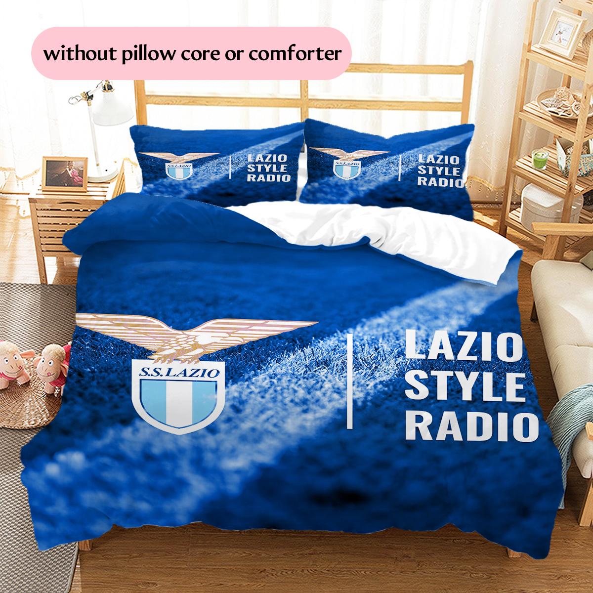 Lazio Pattern Bedding Home Decoration Birthday Gift (1 * duvet cover + 2 * pillowcase, without core) 135x200cm
Lazio Pattern Bedding Home Decoration Birthday Gift (1 * duvet cover + 2 * pillowcase, without core) 135x200cm