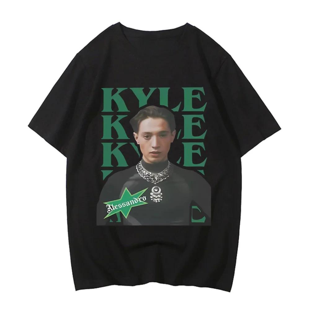 Men Women Arrival Kyle Alessandro Lighter Eurovision Norway Merch Tee T Shirt High Quality Cotton T-shirts Clothing S
Men Women Arrival Kyle Alessandro Lighter Eurovision Norway Merch Tee T Shirt High Quality Cotton T-shirts Clothing S