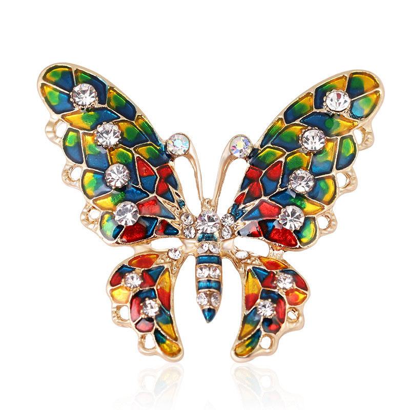 Модная эмалевая брошь-бабочка со стразами, булавка из сплава, цветная брошь-капля, аксессуары
Модная эмалевая брошь-бабочка со стразами, булавка из сплава, цветная брошь-капля, аксессуары