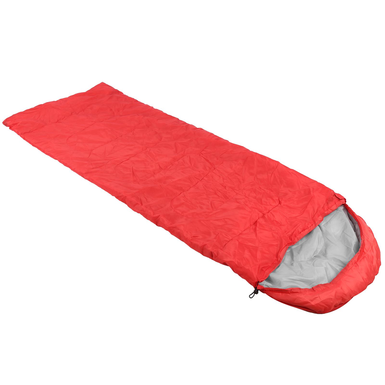 Adult Outdoor Envelope Sleeping Bag with Hood Waterproof for Camping Hiking BackpackingRed
Adult Outdoor Envelope Sleeping Bag with Hood Waterproof for Camping Hiking BackpackingRed