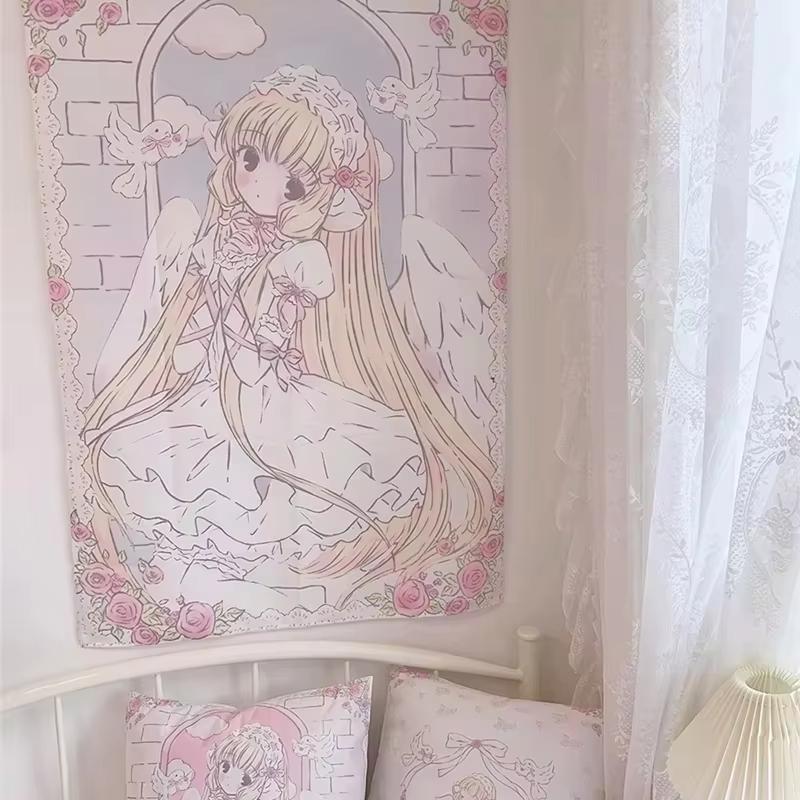 Tapestry VIKAMA Angel Girl Tapestry Pink Dove Arch Anime Style Bedroom Decoration 74x94cm(29x37in)
Tapestry VIKAMA Angel Girl Tapestry Pink Dove Arch Anime Style Bedroom Decoration 74x94cm(29x37in)