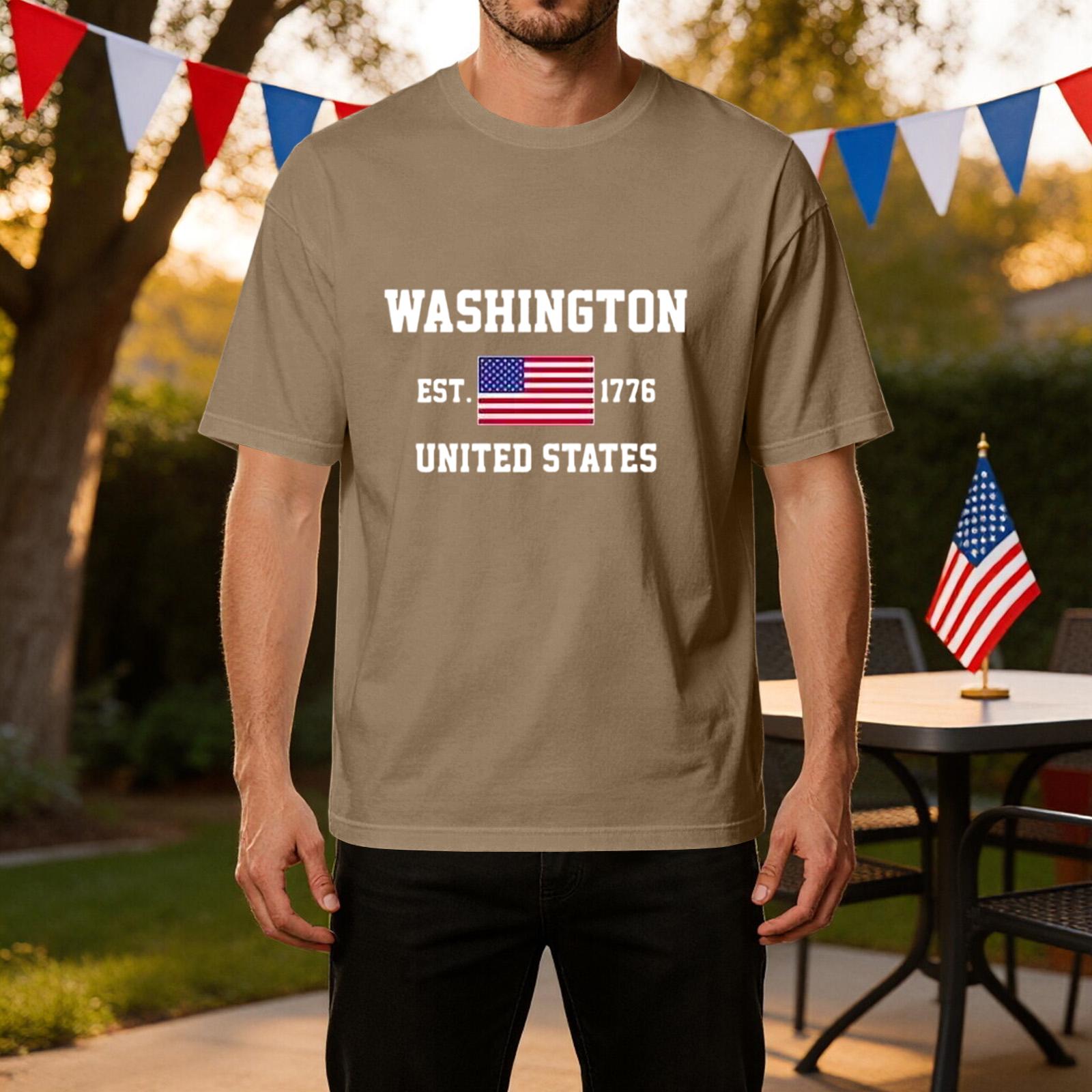 Men s Casual Short Sleeve T-Shirt Lightweight Breathable Fabric Crew Neck Printed Graphic Tee for Everyday Wear and Outdoor Activities XXL
Men s Casual Short Sleeve T-Shirt Lightweight Breathable Fabric Crew Neck Printed Graphic Tee for Everyday Wear and Outdoor Activities XXL