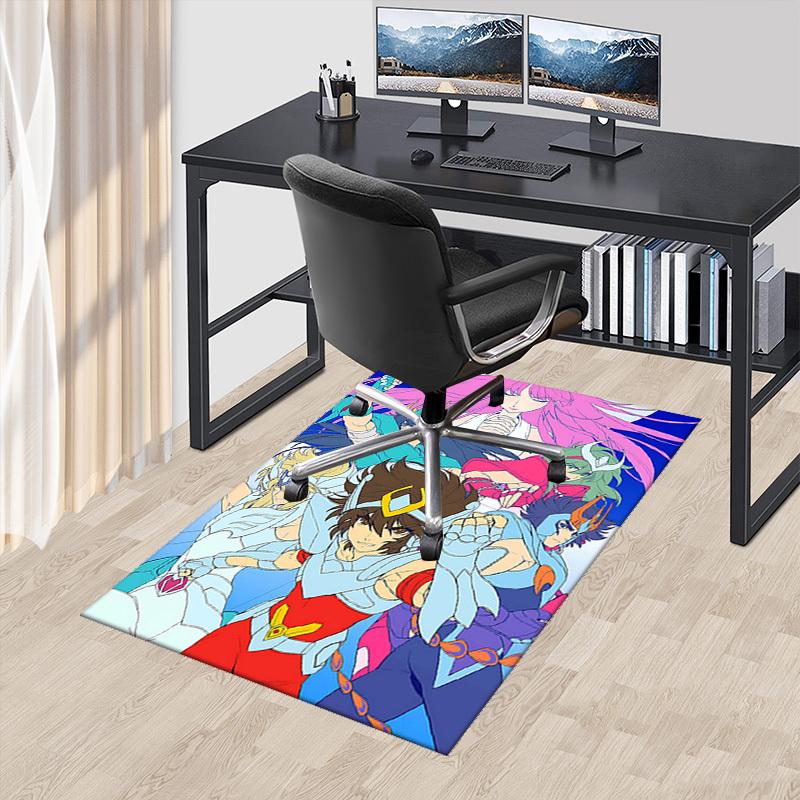 1pc Saint Seiya Anime Cartoon Design Office Chair Mat Non-Slip Carpet for Home Decor, Suitable for All Seasons, Perfect Gift for Fans.T069 60cm by 90cm
1pc Saint Seiya Anime Cartoon Design Office Chair Mat Non-Slip Carpet for Home Decor, Suitable for All Seasons, Perfect Gift for Fans.T069 60cm by 90cm