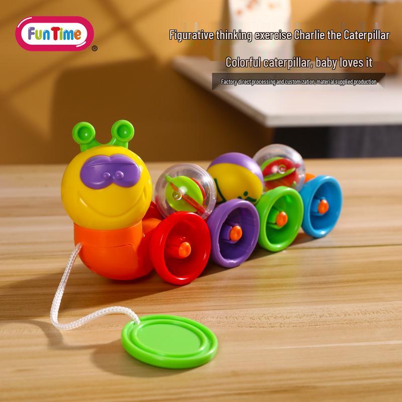 Colorful Grasping Caterpillar Toy for Early Education (1-3 Years) - Promotes Fun and Learning in Color Recognition and Coordination
Colorful Grasping Caterpillar Toy for Early Education (1-3 Years) - Promotes Fun and Learning in Color Recognition and Coordination