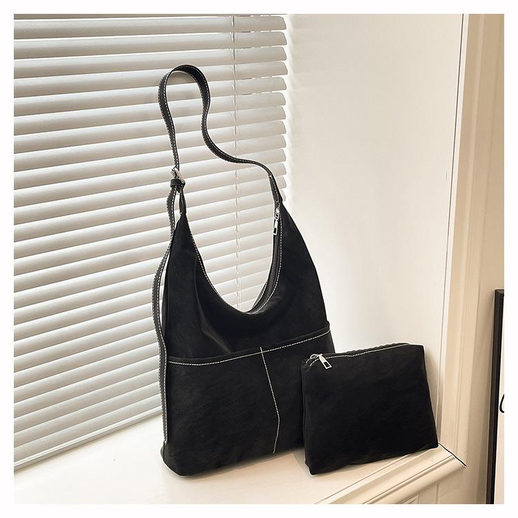 New Fashi Women Shoulder Bag Retro Simple Comfortable and Versatile Texture Tote Crossbody Bags Trendy Casual Composite Bag чёрный
New Fashi Women Shoulder Bag Retro Simple Comfortable and Versatile Texture Tote Crossbody Bags Trendy Casual Composite Bag чёрный