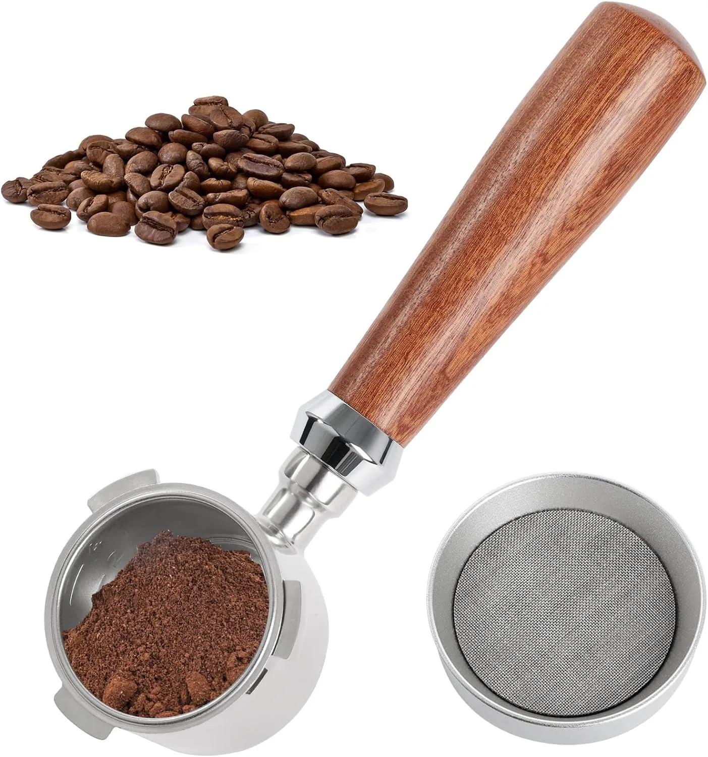 Coffee Bottomless Portafilter 51mm Magnetic Portafilter Funnel Compatible EC680 EC685 Espresso Machine Handle Cafe Accessory
Coffee Bottomless Portafilter 51mm Magnetic Portafilter Funnel Compatible EC680 EC685 Espresso Machine Handle Cafe Accessory