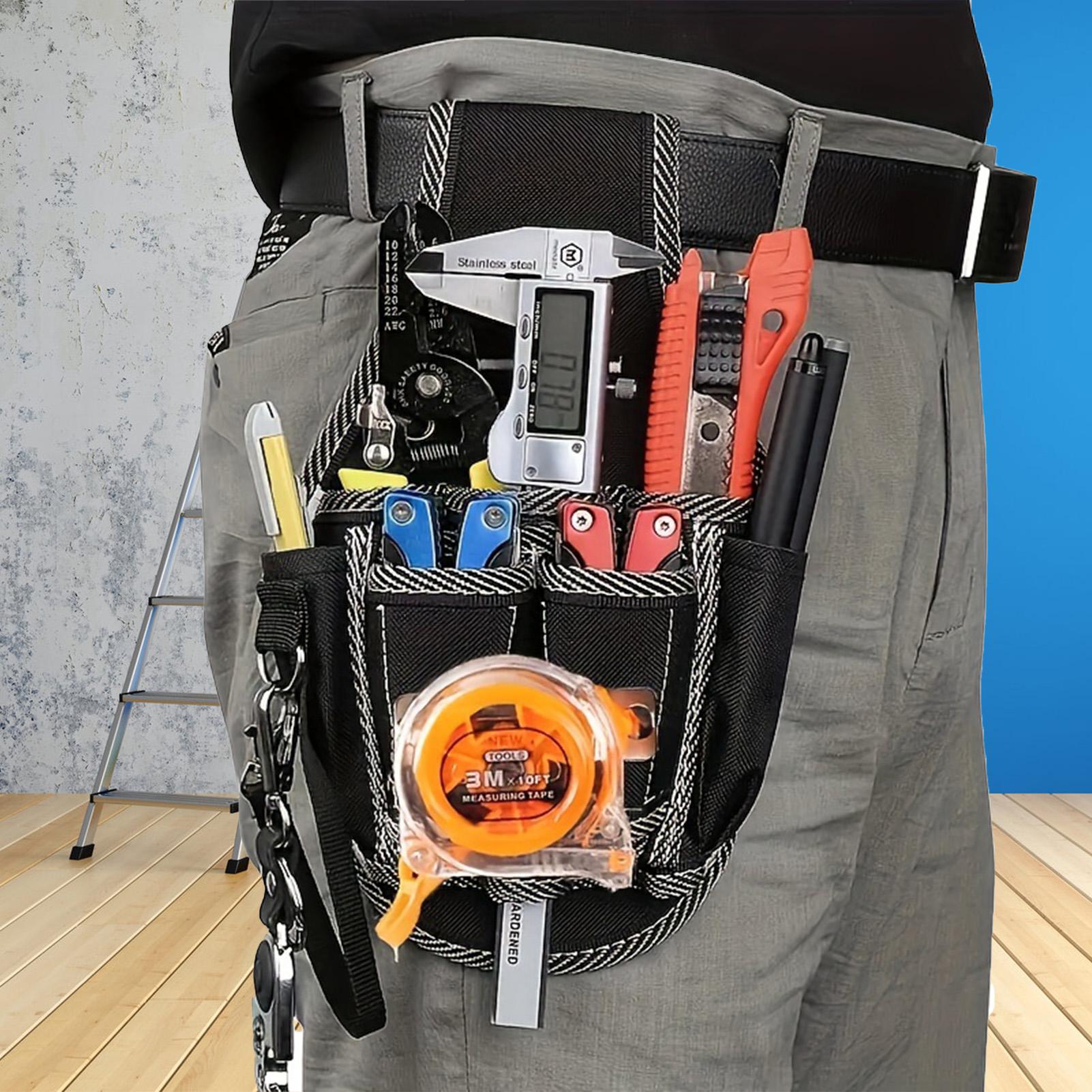 Tool Bag Electricians Tools Organizer Pouch Easy to Fix Durable Wrench Hardware Storage Pouch for Construction Plumbing Default
Tool Bag Electricians Tools Organizer Pouch Easy to Fix Durable Wrench Hardware Storage Pouch for Construction Plumbing Default