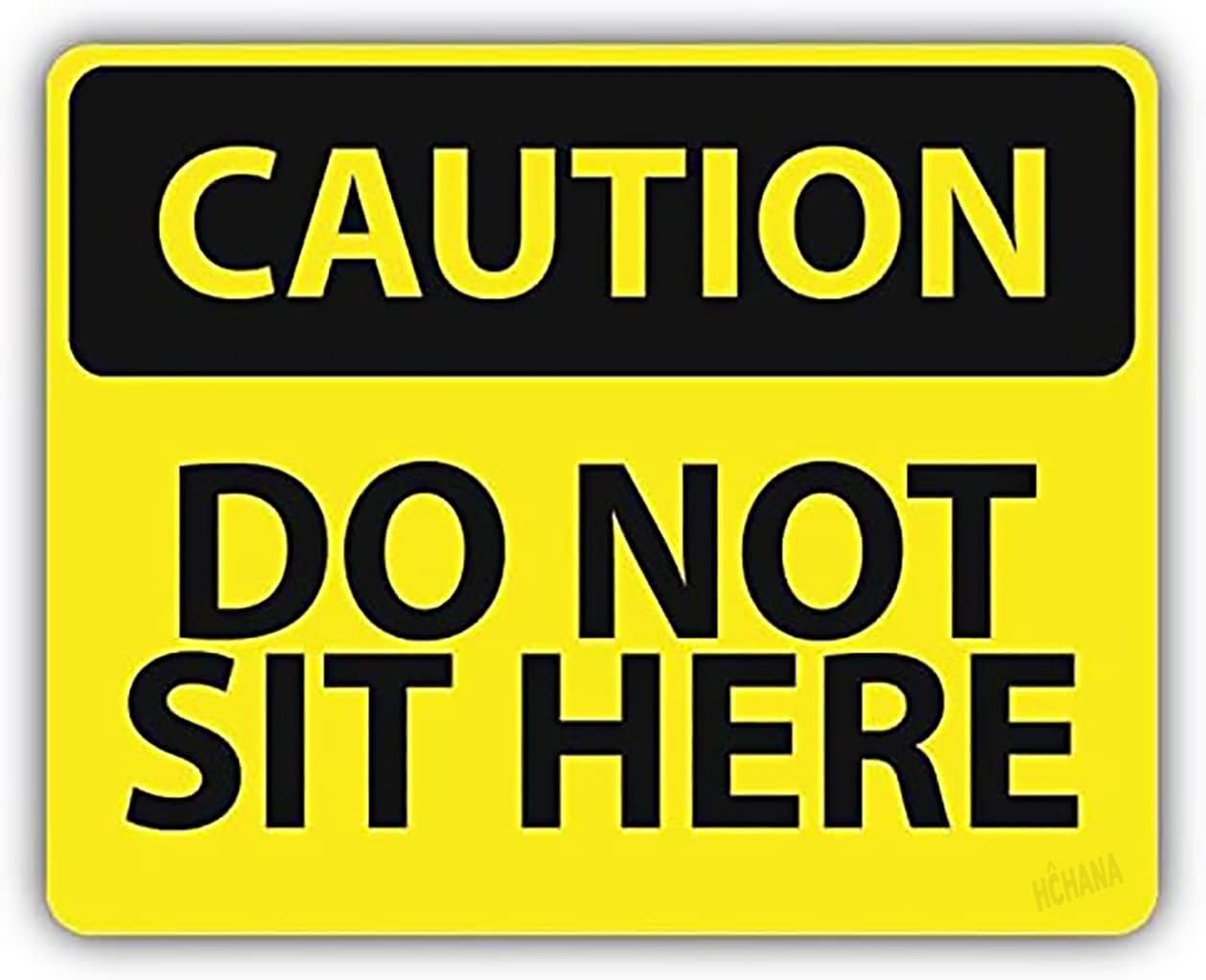 Caution Do Not Sit Here Slogan Sign Sticker Decal Design Metal Tin Signaluminum 20x30cm(7.8x11.8inch)
Caution Do Not Sit Here Slogan Sign Sticker Decal Design Metal Tin Signaluminum 20x30cm(7.8x11.8inch)