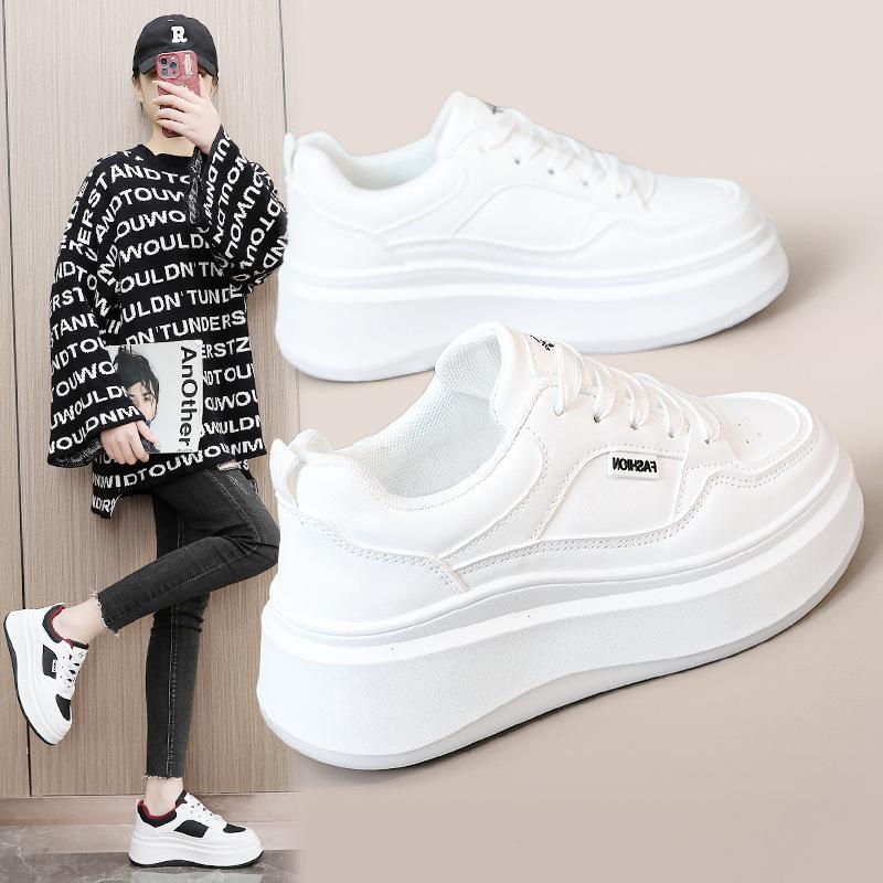 2024 SHA19 Breathable White Height-Increasing Board Shoes - Trendy, Wear-Resistant, Thin-Soled for Spring & Autumn 39 чёрный
2024 SHA19 Breathable White Height-Increasing Board Shoes - Trendy, Wear-Resistant, Thin-Soled for Spring & Autumn 39 чёрный