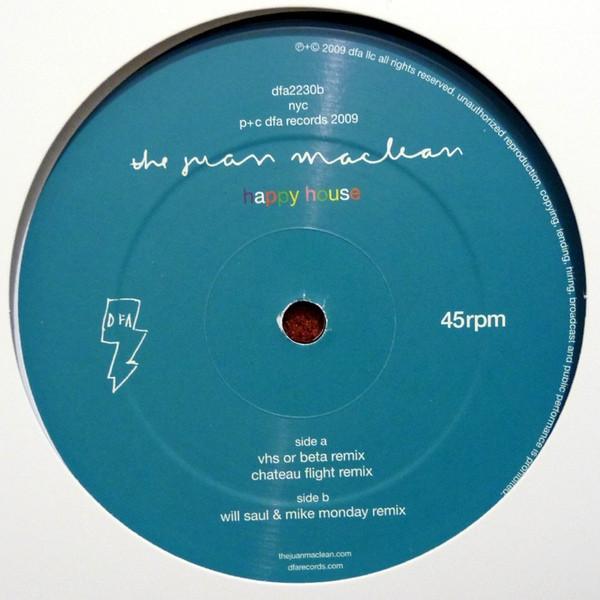 12inch Record JUAN MACLEAN Happy House DFA2230B DFA 2009 US Dance Electronica Used
12inch Record JUAN MACLEAN Happy House DFA2230B DFA 2009 US Dance Electronica Used