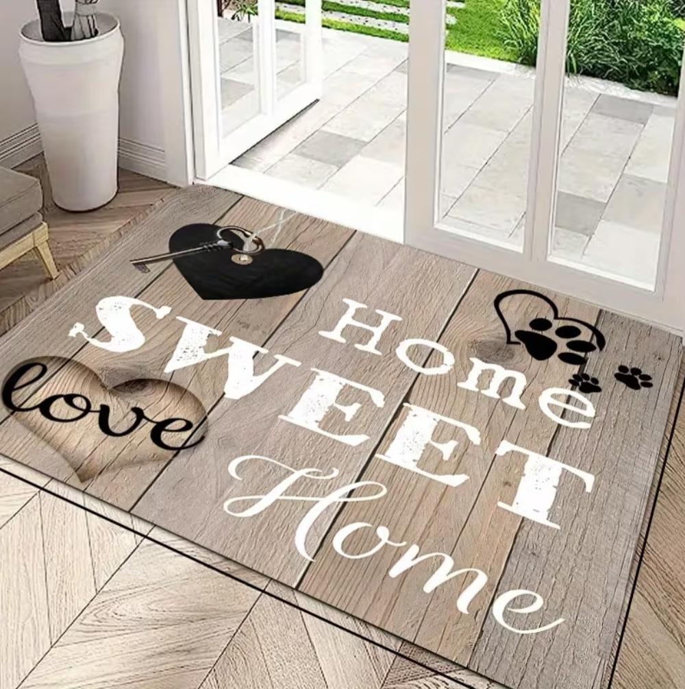 1 Pc Simple Wood Grain Door Mat with Simple Elements Suitable for Placing At The Entrance Welcome Mat Home Decoration Rugs 50X80cm
1 Pc Simple Wood Grain Door Mat with Simple Elements Suitable for Placing At The Entrance Welcome Mat Home Decoration Rugs 50X80cm
